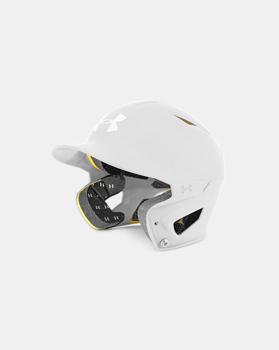 Adult UA Converge Solid Matte Batting Helmet, White, pdpMainDesktop image number 0